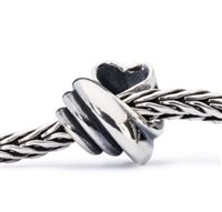 Charm Trollbeads in Silver CONCHIGLIA D'AMORE